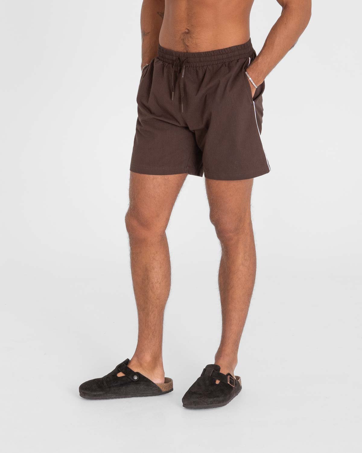 Badeshorts Brune | Skagen - clothing.dk